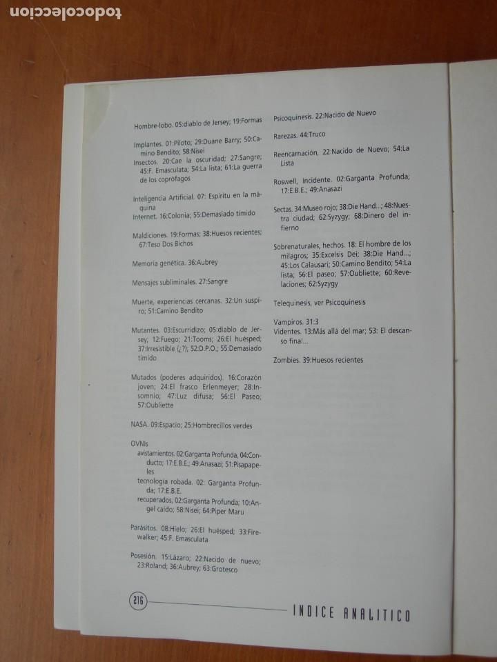Libros de segunda mano: GU&Iacute;A SECRETA DE LOS EXPEDIENTES X / EUSEBIO R. ARIAS - Foto 14