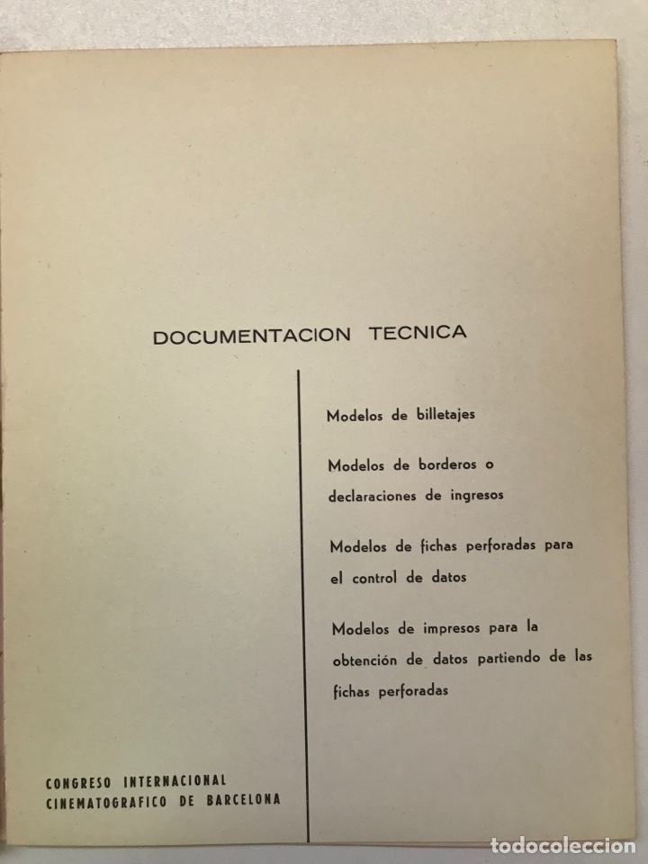 Libros de segunda mano: internacional cinematogr&aacute;fica El control de taquilla Ref I - Foto 8