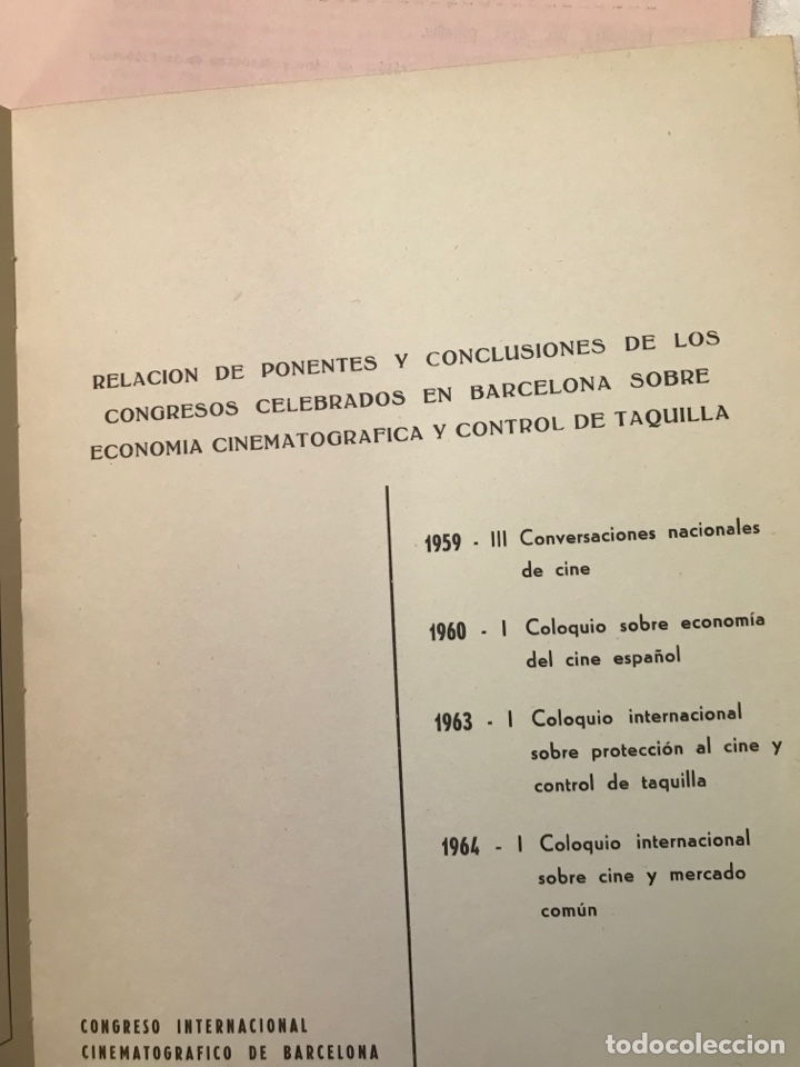 Libros de segunda mano: internacional cinematogr&aacute;fica El control de taquilla Ref I - Foto 10