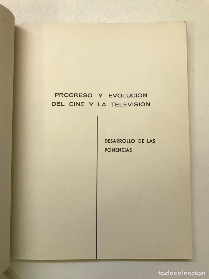 Libros de segunda mano: IX Congreso internacional de cine y televisi&oacute;n 1967 Ref I - Foto 7