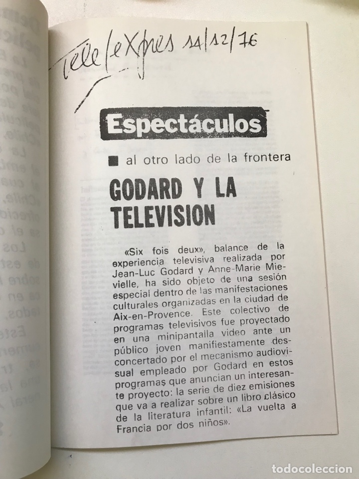 Libros de segunda mano: Setmana internacional de cinema de Barcelona Dossier I.N.A Ref I - Foto 4