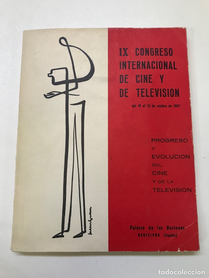 Libros de segunda mano: IX congreso internacional de cine y televisi&oacute;n 1967 Ref I - Foto 1