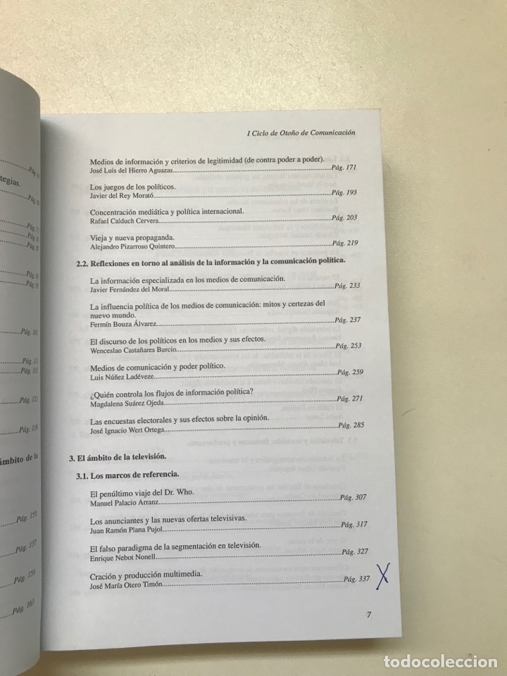 Libros de segunda mano: El debate de la comunicaci&oacute;n 1997 Ref I - Foto 4
