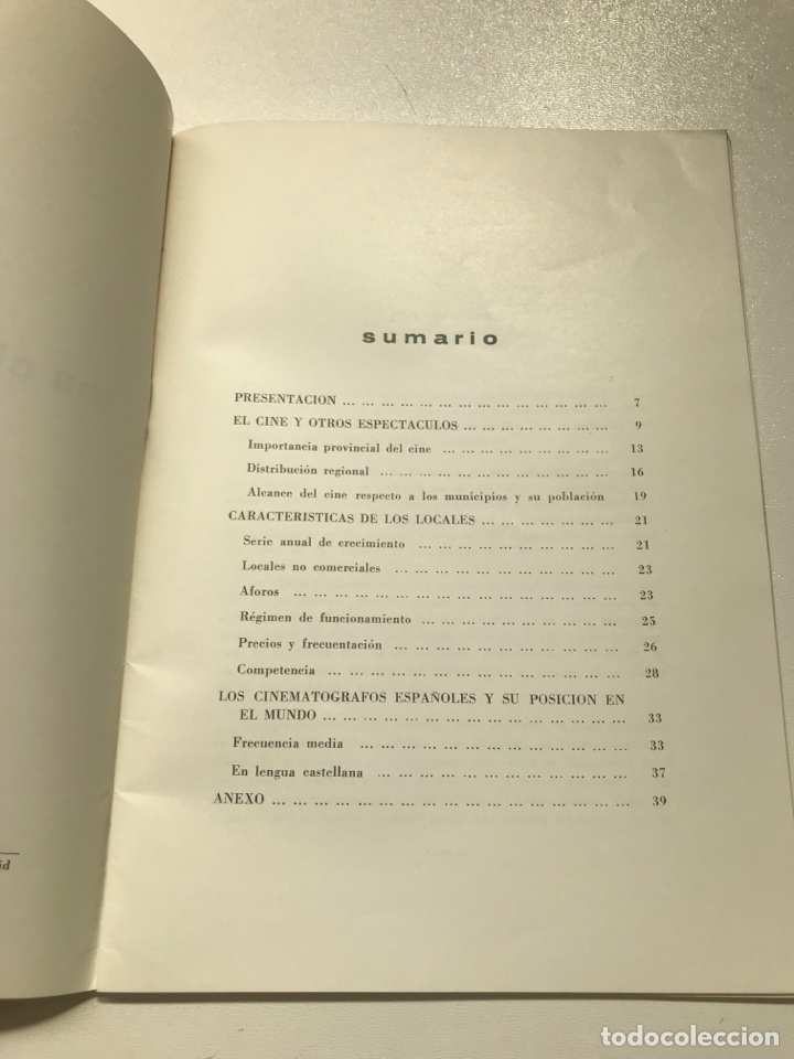 Libros de segunda mano: Los cines en Espa&ntilde;a.Sindicato nacional del espect&aacute;culo Ref I - Foto 3