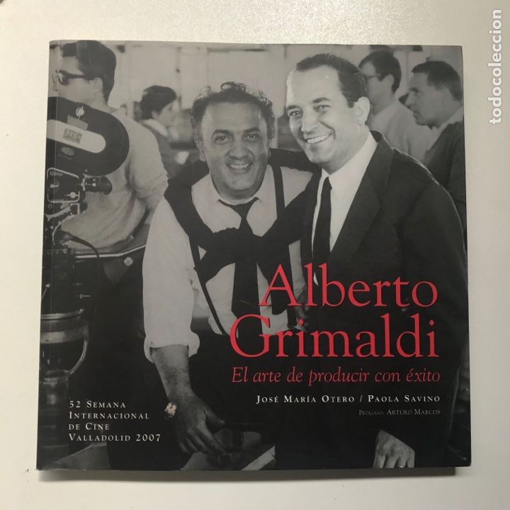 Libros de segunda mano: Alberto Grimaldi.El arte de producir con &eacute;xito Ref I - Foto 1