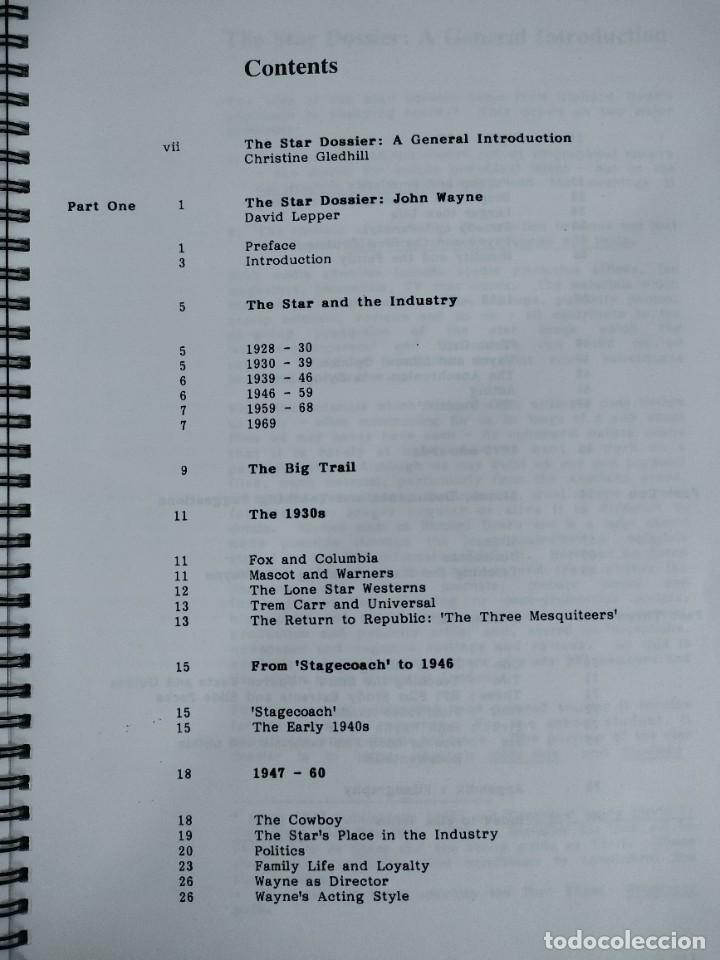 Libros de segunda mano: STAR DOSSIER 2 - JOHN WAYNE - DAVID LEPPER - BFI 1987 INGLES - Foto 5