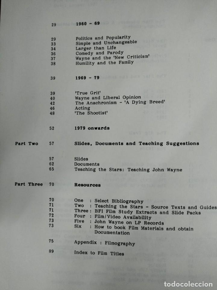 Libros de segunda mano: STAR DOSSIER 2 - JOHN WAYNE - DAVID LEPPER - BFI 1987 INGLES - Foto 6