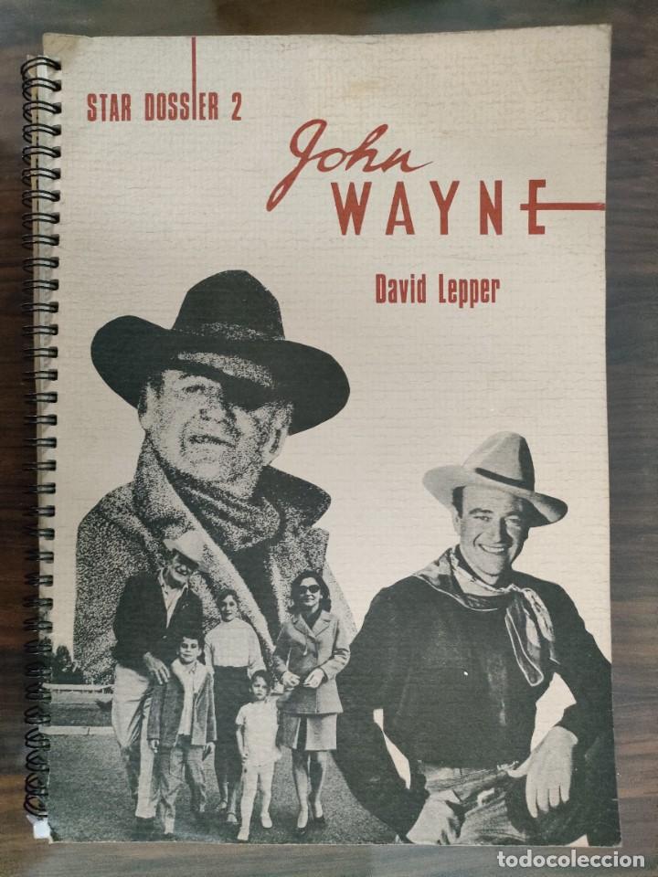 Libros de segunda mano: STAR DOSSIER 2 - JOHN WAYNE - DAVID LEPPER - BFI 1987 INGLES - Foto 1