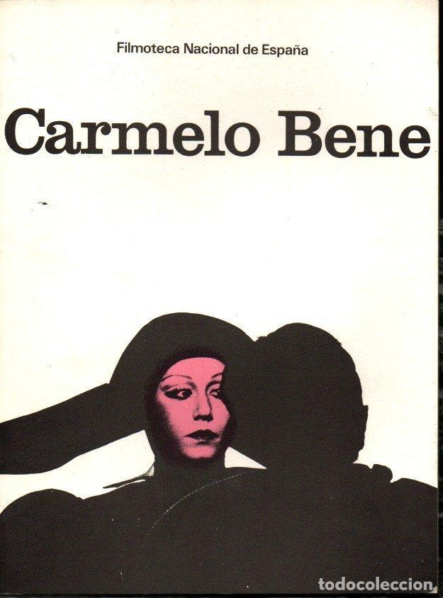 Libros de segunda mano: CARMELO BENE. - ANONIMO. - Foto 1