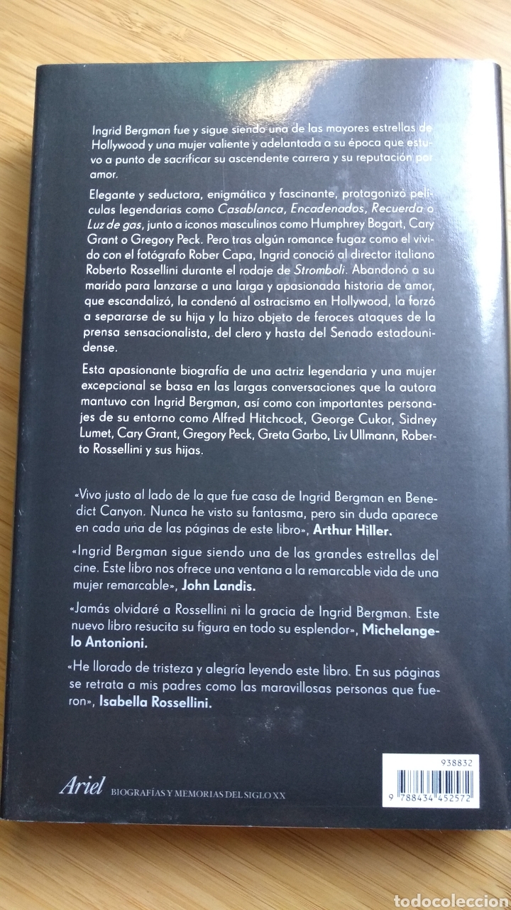 Libros de segunda mano: Ingrid Bergman - Charlotte Chandler - Foto 2