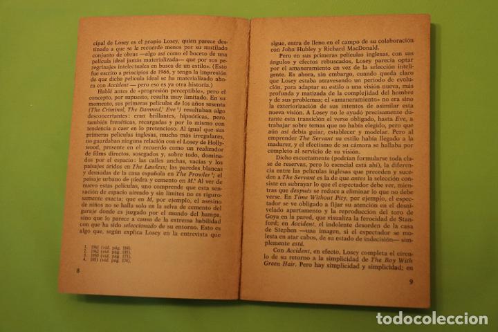 Libros de segunda mano: LIBRO CONVERSACIONES CON JOSEPH LOSEY - Foto 2