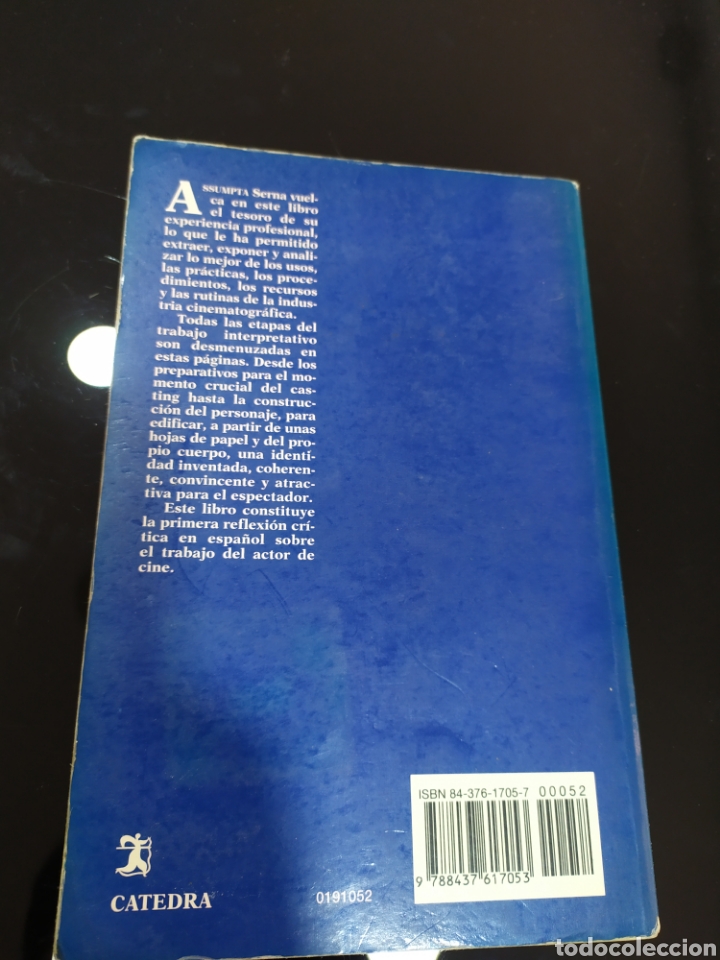 Libros de segunda mano: El trabajo del actor de cine. Assumpta Serna - Foto 6