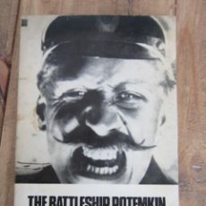 Libros de segunda mano: THE BATTLESHIP POTEMKIN. SERGEI EISENSTEIN. LONDON 1968. ACORAZADO POTEMKIN. MUY ESCASO. Lote 301324688