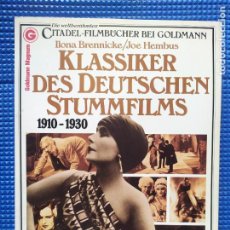 Libros de segunda mano: KLASSIKER DES DEUTSCHEN STUMMFILMS 1910 1930 CINE MUDO ALEMAN EXPRESIONISMO MUCHAS FOTOS. Lote 302453893