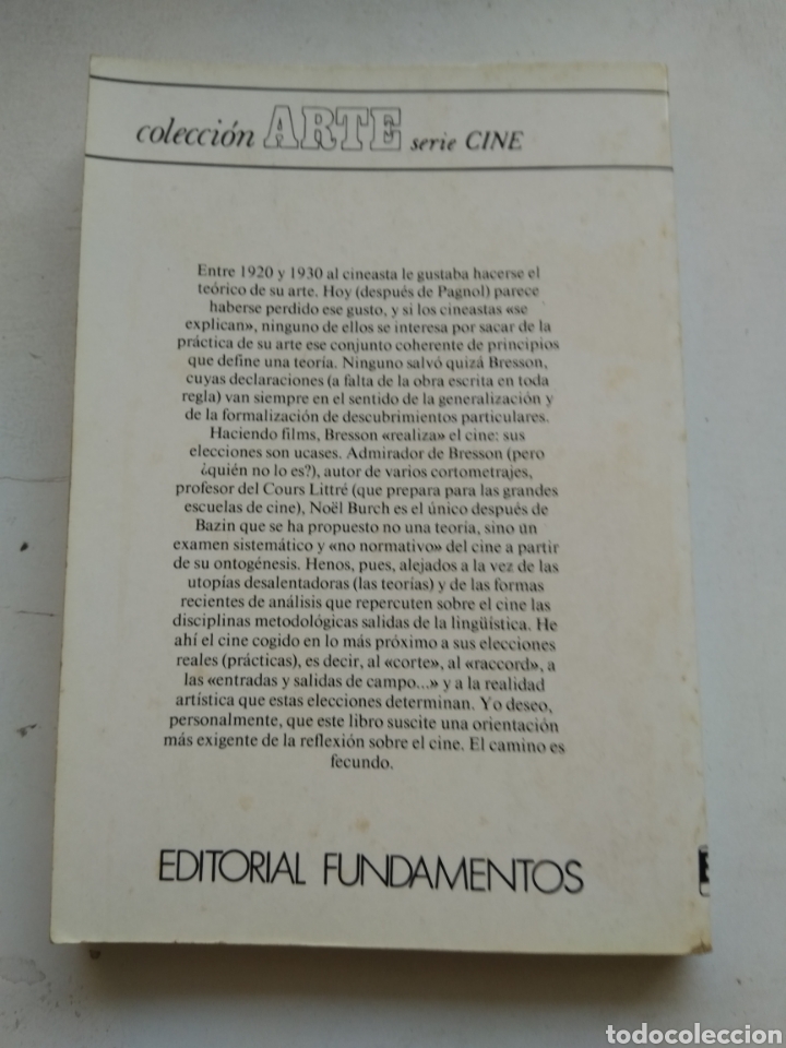 Libros de segunda mano: PRAXIS DEL CINE/NO&Euml;L BURCH - Foto 3