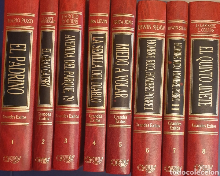 Libros de segunda mano: BIBLIOTECA GRANDES EXITOS 8 TOMOS EDICIONES ORBIS A&Ntilde;O 1983 - Foto 1