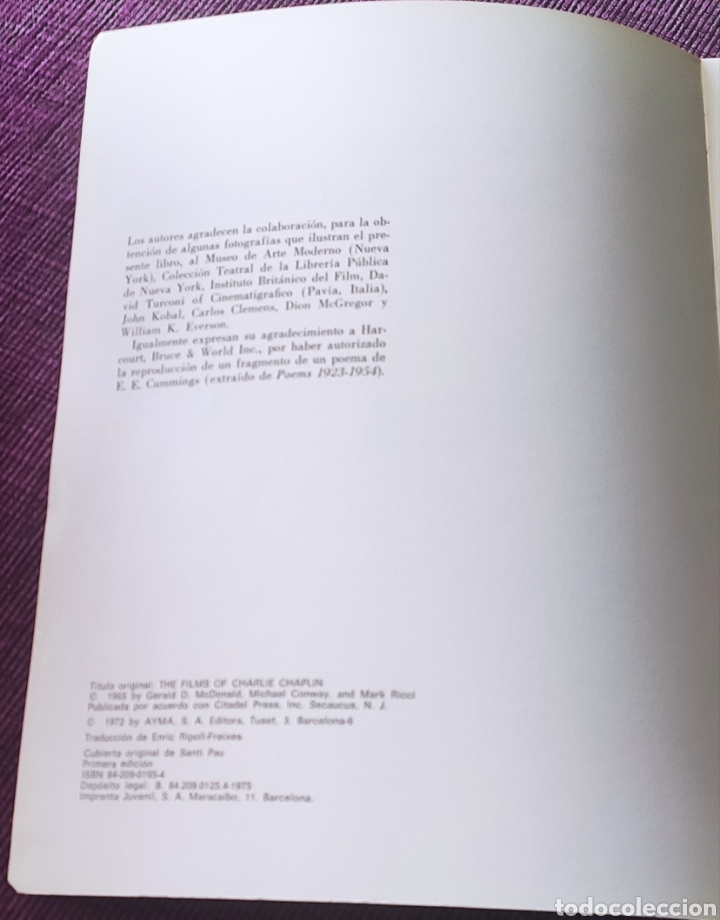 Libros de segunda mano: Los Films de Charlie Chaplin. - Foto 3