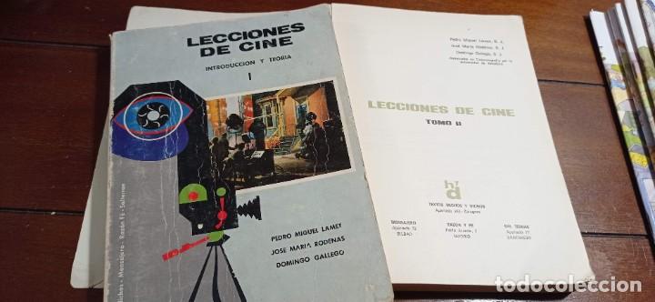 Libros de segunda mano: Cine libro lecciones de cine tomo I y II introduccion teoria historia estetica sociologia.