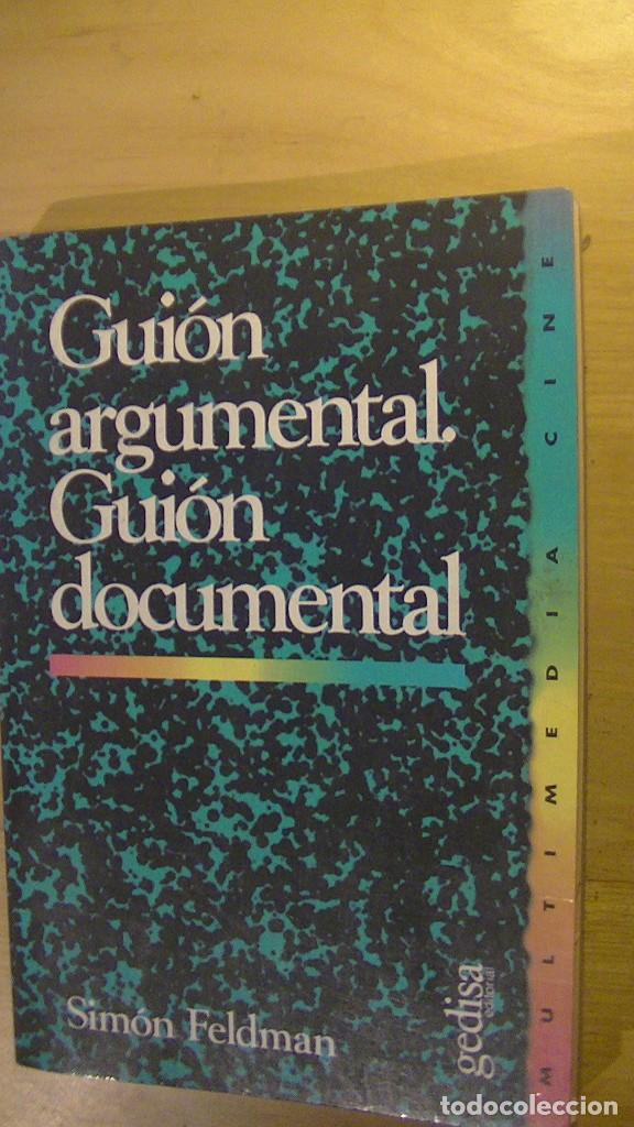 Libros de segunda mano: Sim&oacute;n Feldman, Gui&oacute;n argumental, gui&oacute;n documental . Gedisa, 1993 - Foto 1