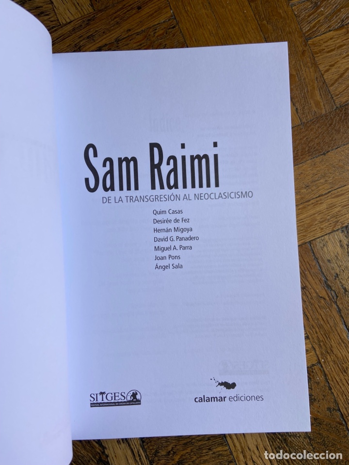 Libros de segunda mano: Sam Raimi. De la transgresi&oacute;n al neoclasicismo - VV.AA. - Calamar (2004) - Foto 2