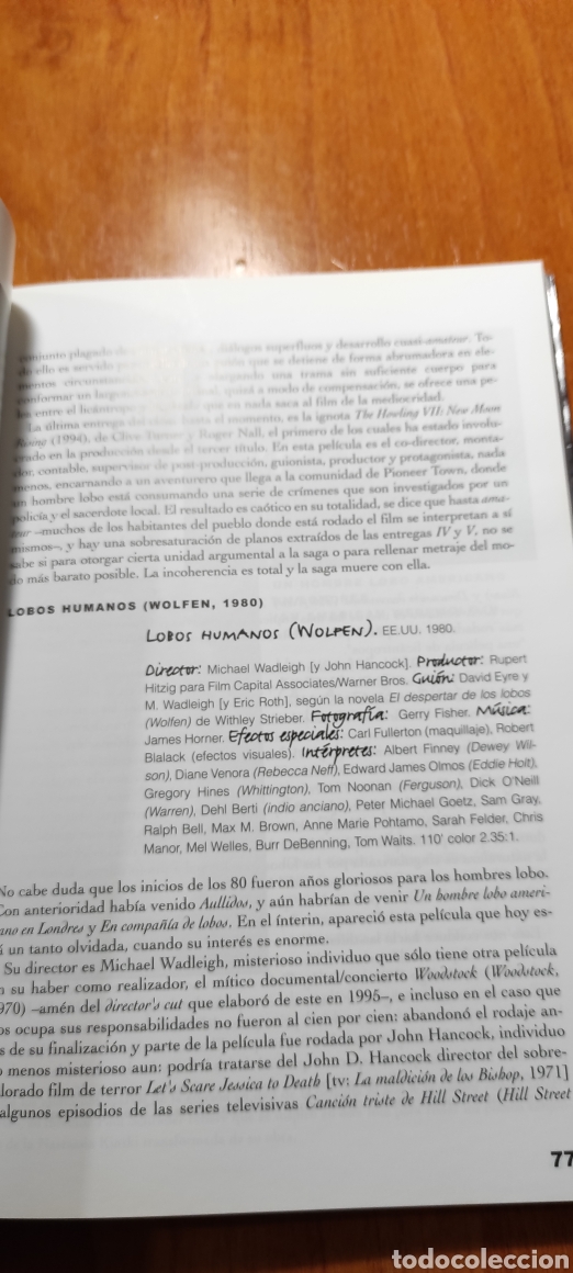 Libros de segunda mano: Los hombre lobo en el cine - Foto 13
