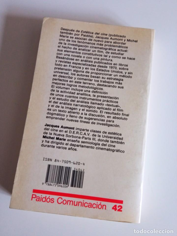 Libros de segunda mano: Analisis del film E, Paidos 1993 - Foto 2