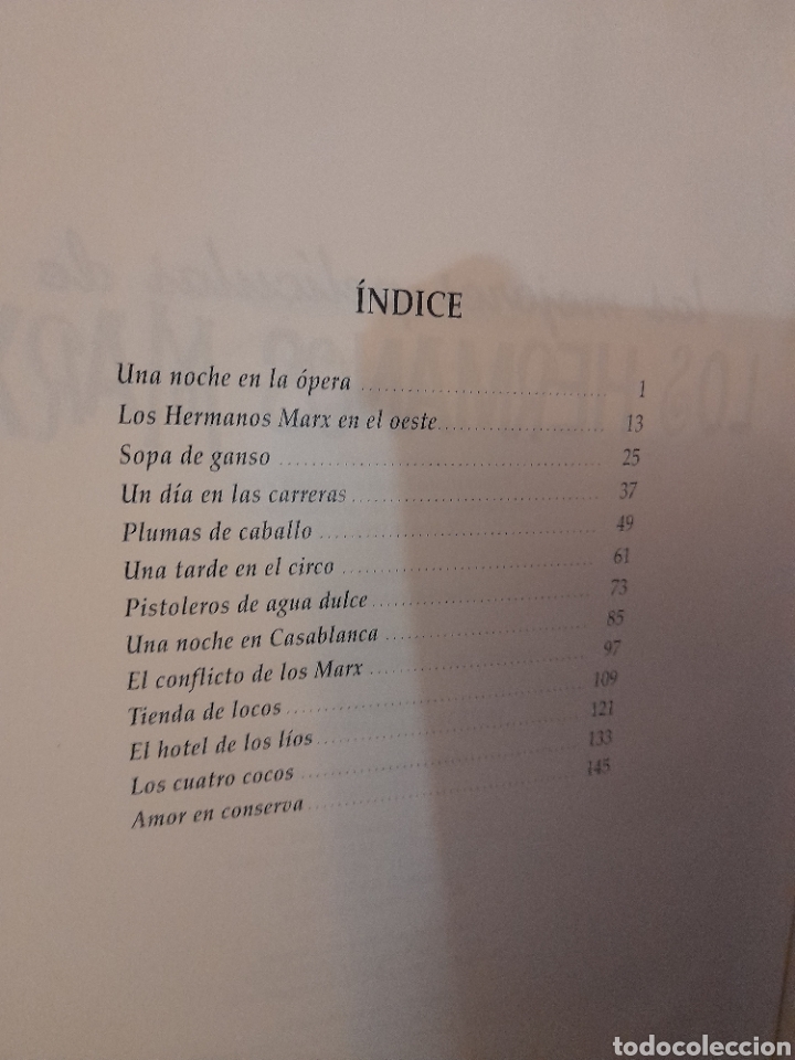 Libros de segunda mano: LIBRO LAS MEJORES PEL&Iacute;CULAS DE LOS HERMANOS MARX - Foto 12