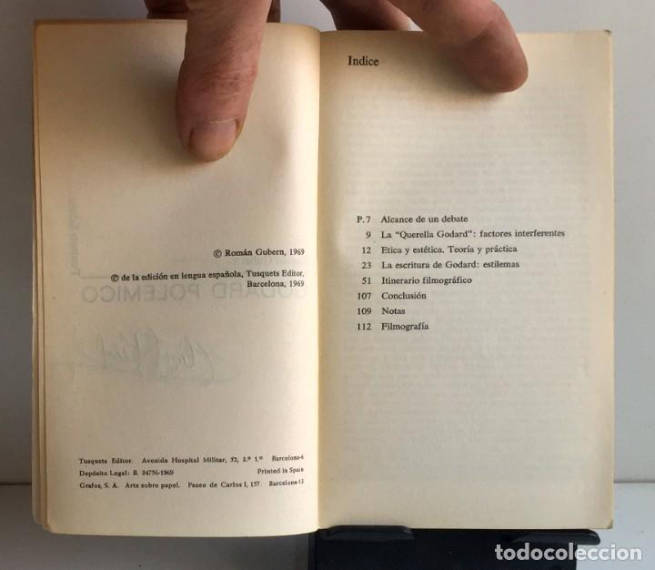 Libros de segunda mano: GODARD POL&Eacute;MICO. Rom&aacute;n Gubern - Foto 3