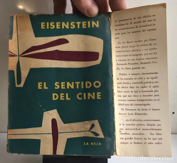 Libros de segunda mano: EL SENTIDO DEL CINE. Serguei Eisenstein - Foto 4
