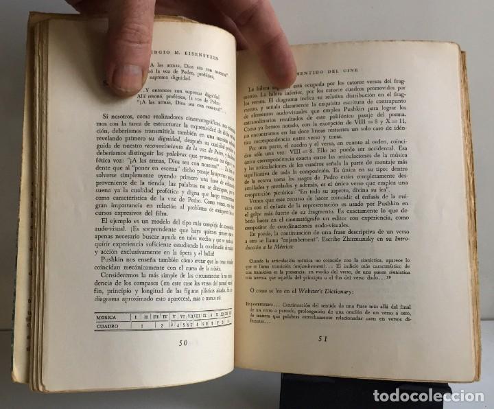Libros de segunda mano: EL SENTIDO DEL CINE. Serguei Eisenstein - Foto 6