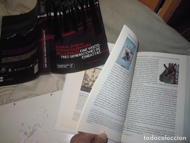 Gebrauchte B&uuml;cher: TRES GENERACIONES CINE VASCO 2015 ARMENDARIZ URIBE BAJO ULLOA..404 PGS, CARTELES