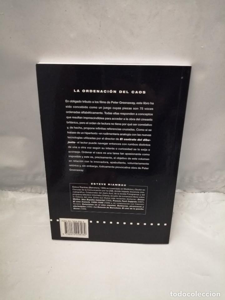 Libros de segunda mano: PETER GREENAWAY: LA ORDENACI&Oacute;N DEL CAOS - Foto 2