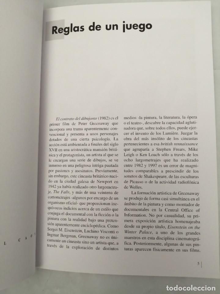 Libros de segunda mano: PETER GREENAWAY: LA ORDENACI&Oacute;N DEL CAOS - Foto 4