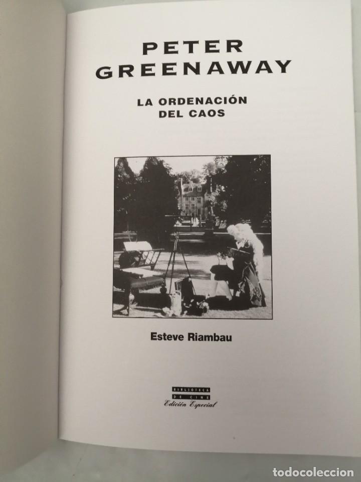 Libros de segunda mano: PETER GREENAWAY: LA ORDENACI&Oacute;N DEL CAOS - Foto 3