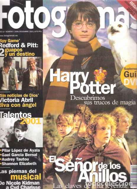 Libros de segunda mano: Fotogramas, 1898. Harry Potter. El se&ntilde;or de los anillos. - VV. AA. - Foto 1