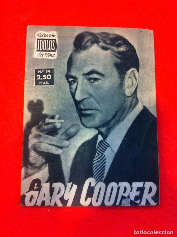 Libros de segunda mano: COLECCI&Oacute;N IDOLOS DEL CINE. GARY COOPER. N&ordm; 54 - Foto 1