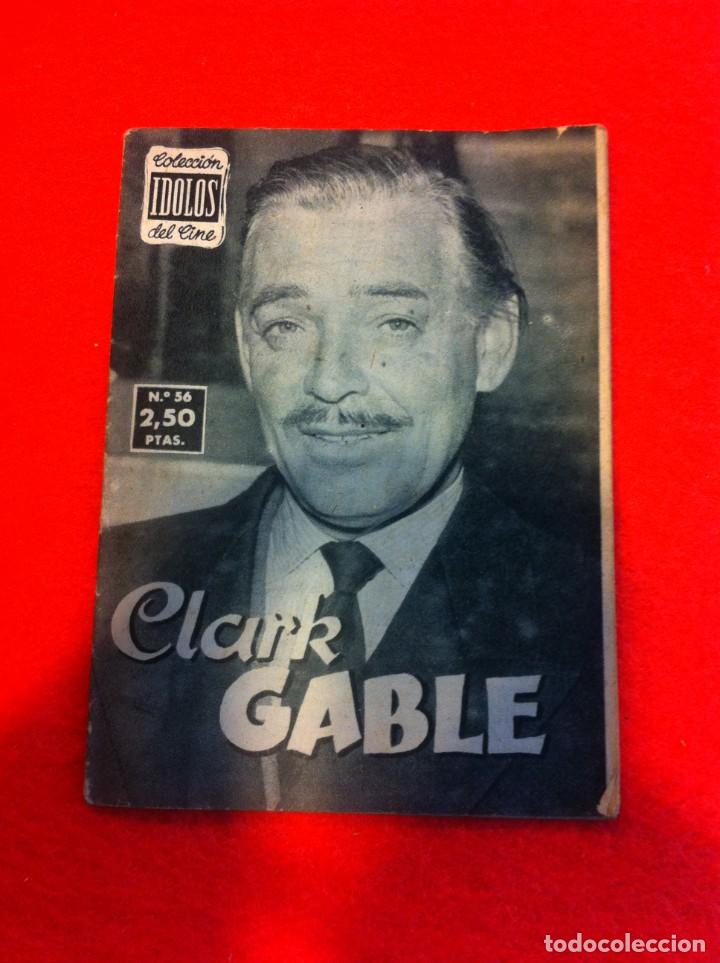 Libros de segunda mano: COLECCI&Oacute;N IDOLOS DEL CINE. CLARK GABLE. N&ordm; 56 - Foto 1