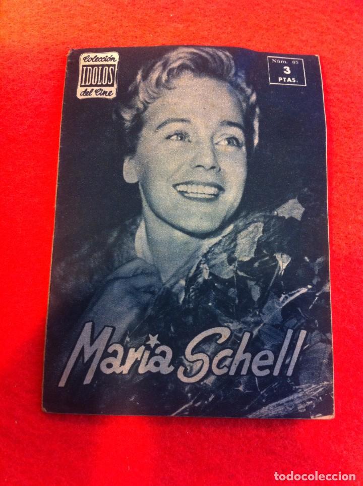 Libros de segunda mano: COLECCI&Oacute;N IDOLOS DEL CINE. MAR&Iacute;A SCHELL . N&ordm; 65 - Foto 1
