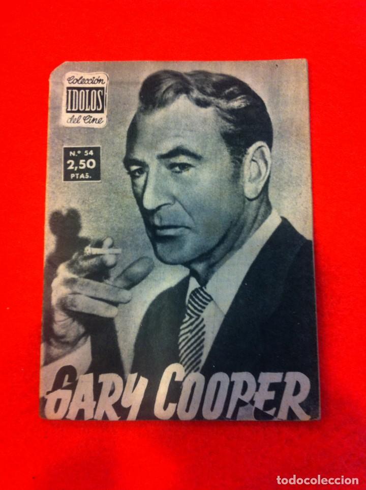 Libros de segunda mano: COLECCI&Oacute;N IDOLOS DEL CINE. GARY COOPER. 54 - Foto 1