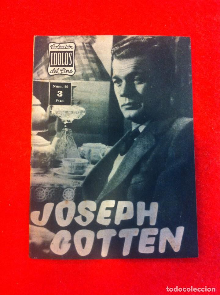 Libros de segunda mano: COLECCI&Oacute;N IDOLOS DEL CINE. JOSEPH COTTEN. 99 - Foto 1