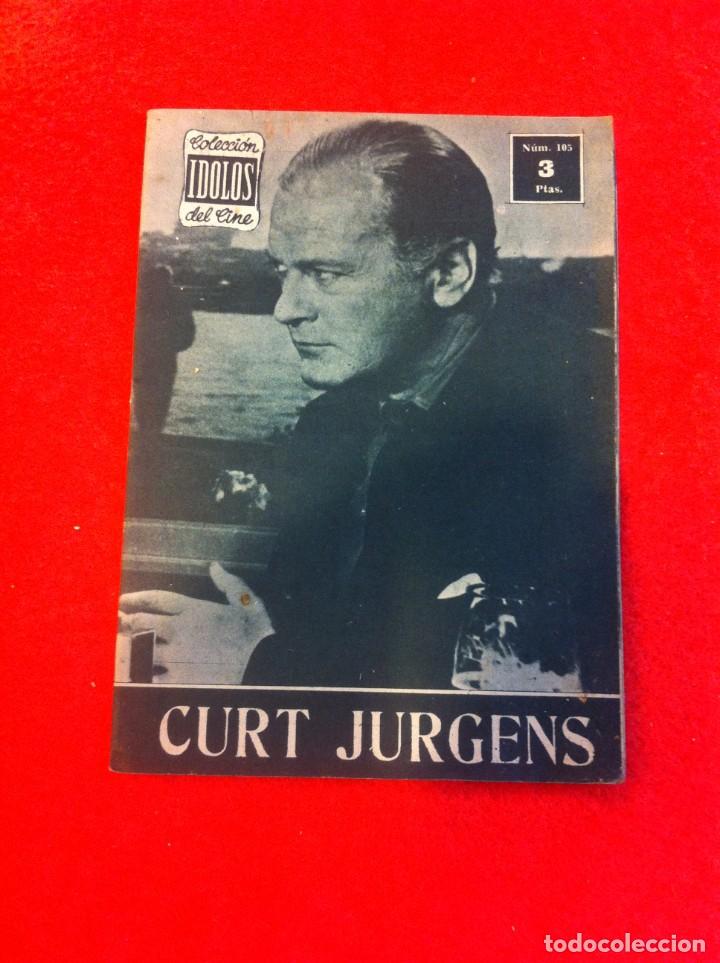 Second hand books: COLECCI&Oacute;N IDOLOS DEL CINE. CURT JURGENS. 105