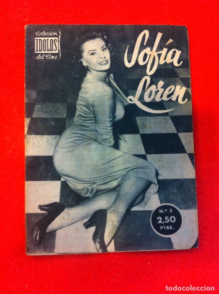 Libros de segunda mano: COLECCI&Oacute;N IDOLOS DEL CINE. SOF&Iacute;A LOREN. 3 - Foto 1