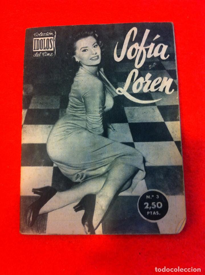 Libros de segunda mano: COLECCI&Oacute;N IDOLOS DEL CINE. SOF&Iacute;A LOREN. 3 - Foto 1