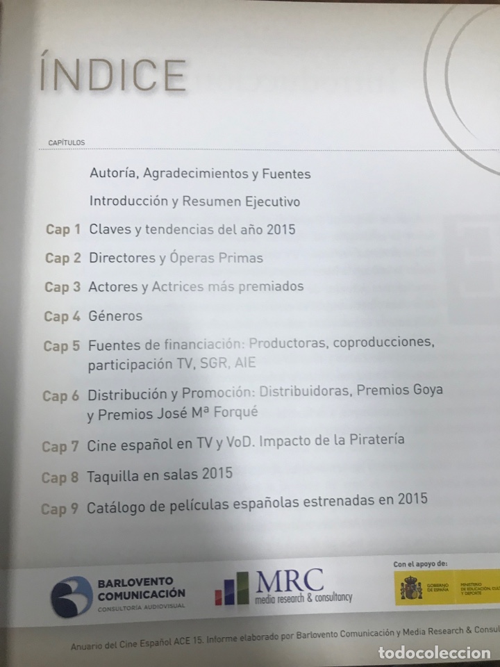 Libros de segunda mano: Anuario del cine espa&ntilde;ol Ref H - Foto 5