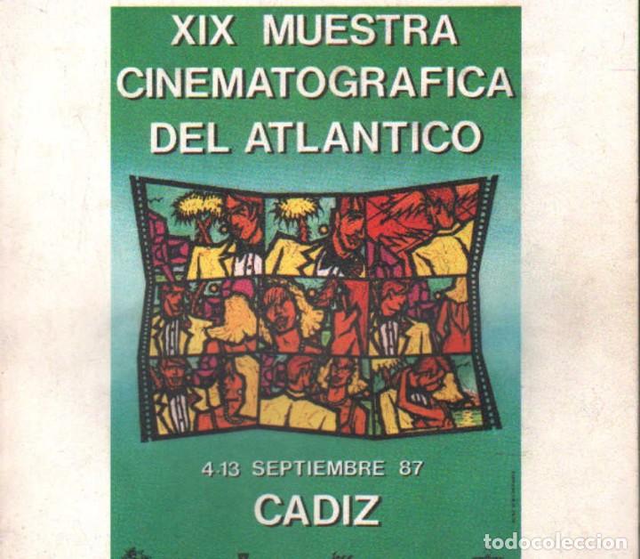 Libros de segunda mano: XVIII MIUESTRA CINEMATOGR&Aacute;FICA DEL ATL&Aacute;NTICO. C&Aacute;DIZ, 4-13 SEPTIEMBRE 1987. A-CI-1026