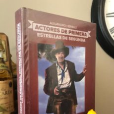 Libros de segunda mano: ACTORES DE PRIMERA ESTRELLAS DE SEGUNDA ALEJANDRO HERRAIZ. Lote 341742153