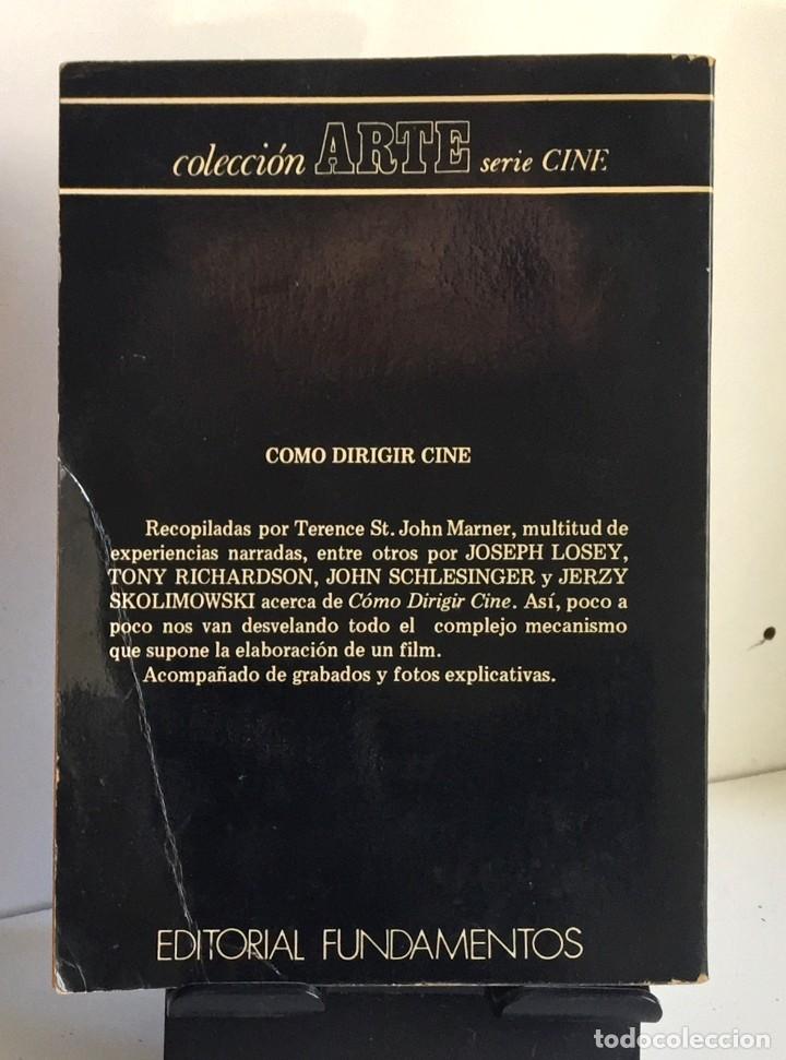Libros de segunda mano: C&Oacute;MO DIRIGIR CINE. Terence St. John Marner - Foto 2