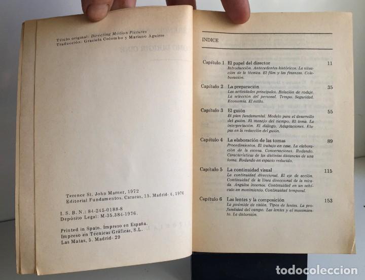 Libros de segunda mano: C&Oacute;MO DIRIGIR CINE. Terence St. John Marner - Foto 7