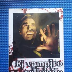 Libros de segunda mano: EL VAMPIRO REFLEJADO ANGEL GOMEZ RIVERO DEDICATORIA AUTOGRAFA PAUL NASCHY. Lote 344093598