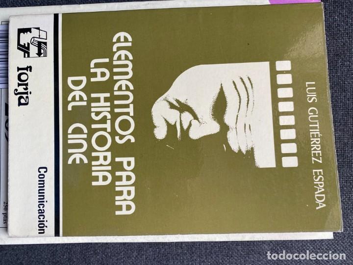 Libros de segunda mano: ELEMENTOS PARA LA HISTORIA DEL CINE - Foto 1